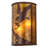 Rustic Lodge Flush Mounted Sconce