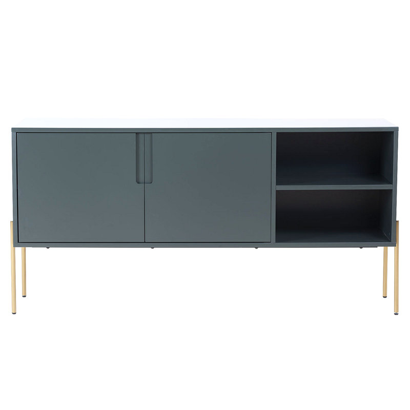 Buffet COMBO Mid Century Buffet ou meuble télé avec rangement pour la cuisine du salon
