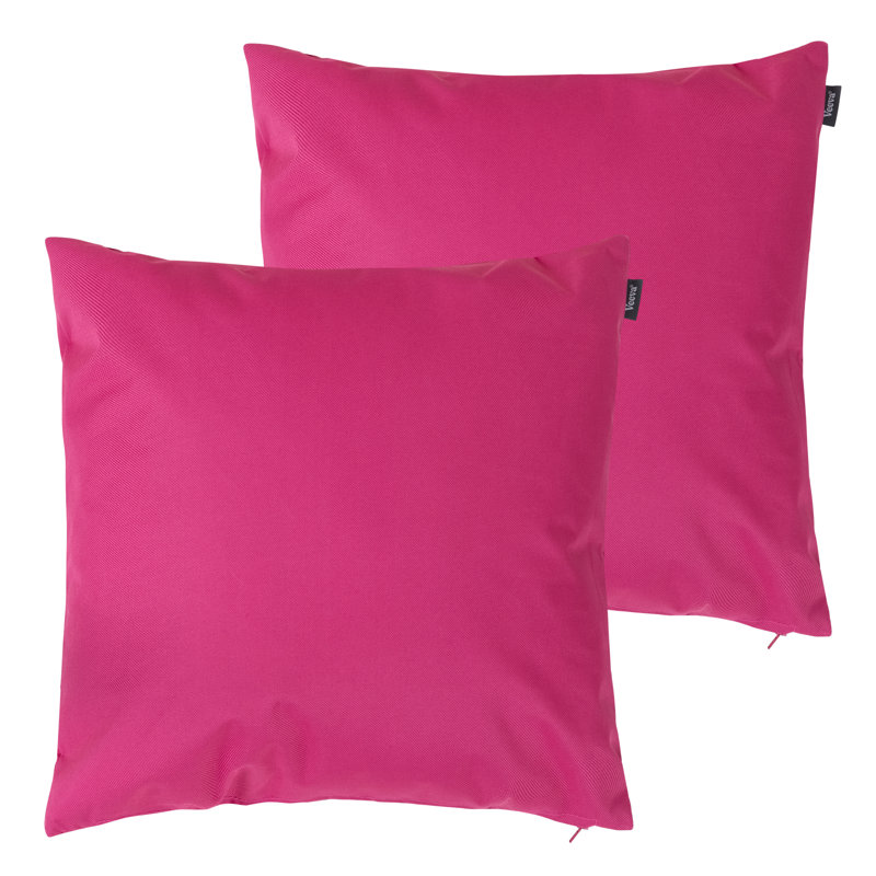 icon Indoor-Outdoor Cushion, Pink