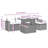 Vidaxl Garden Sofa Set Black, Cream White