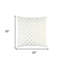 Coussin décoratif ivoire