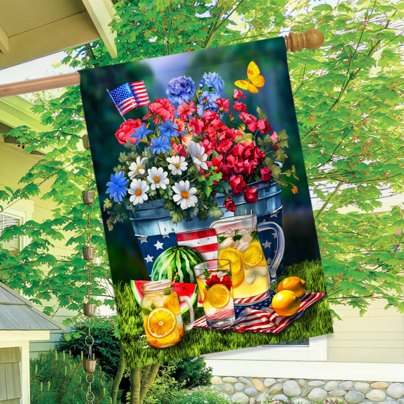 Drapeau de la maison de la limonade américaine