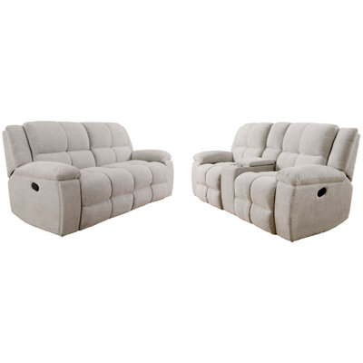 Kendall Manual Reclining Sofa Set
