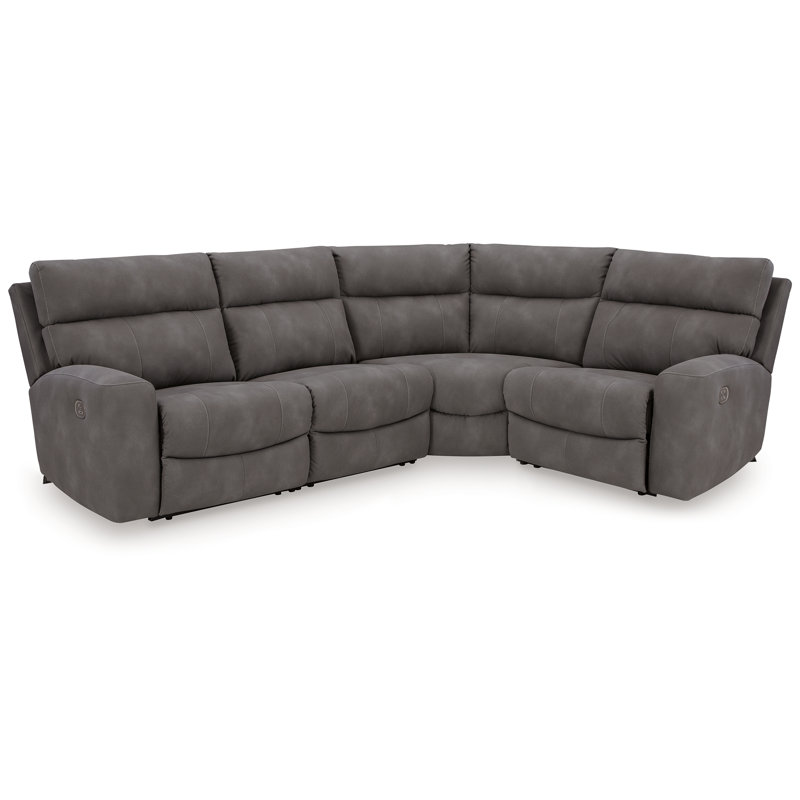 Next-Gen DuraPella 6-Piece Power Reclining Sectional, 41" H x 101" W x 73" D, Right Hand Facing