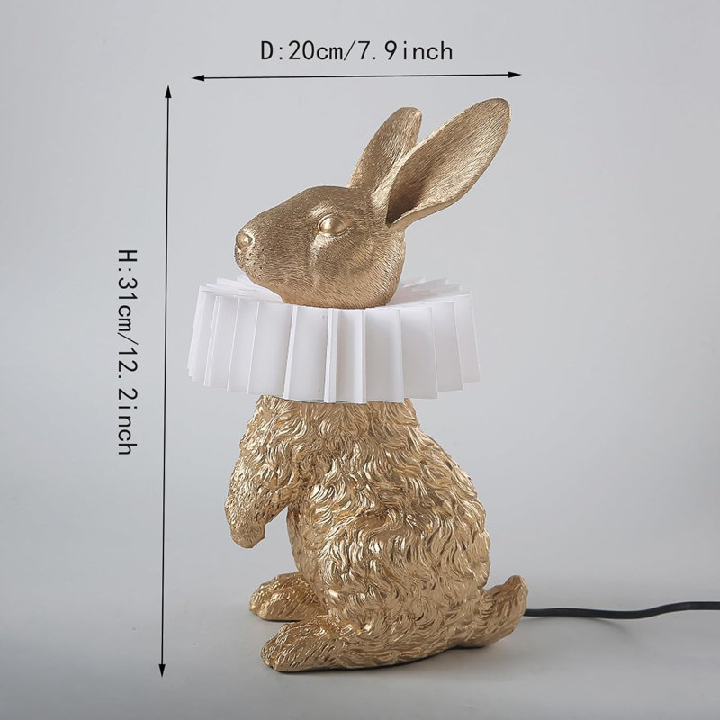 Scarf Rabbit Table Lamp