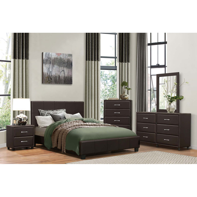 Meuble de chambre à coucher deux tiroirs Design