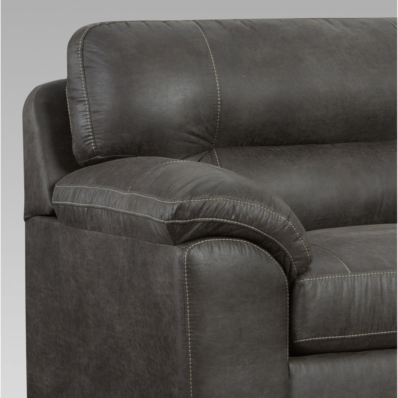 Fauteuil à plateau-coussin en tissu et frêne