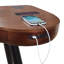 Casto Curved Solid Wood Writing Desk