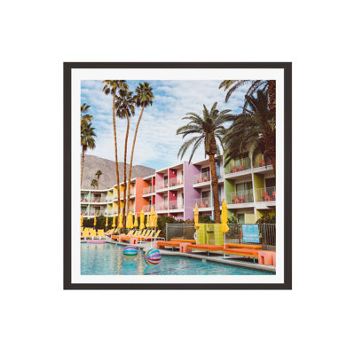 Tulle "Palm Springs Pool Day VII" Print
