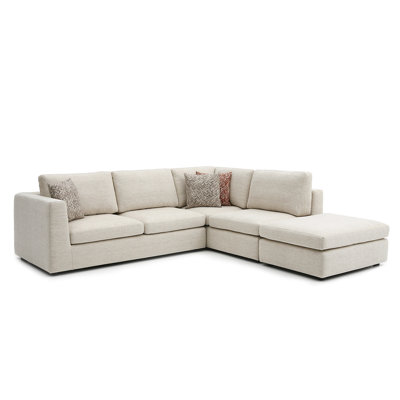 Emily Upholstered L-Shaped Sectional