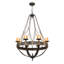 Lustre empire de style bougie 24 lumières Neapolis