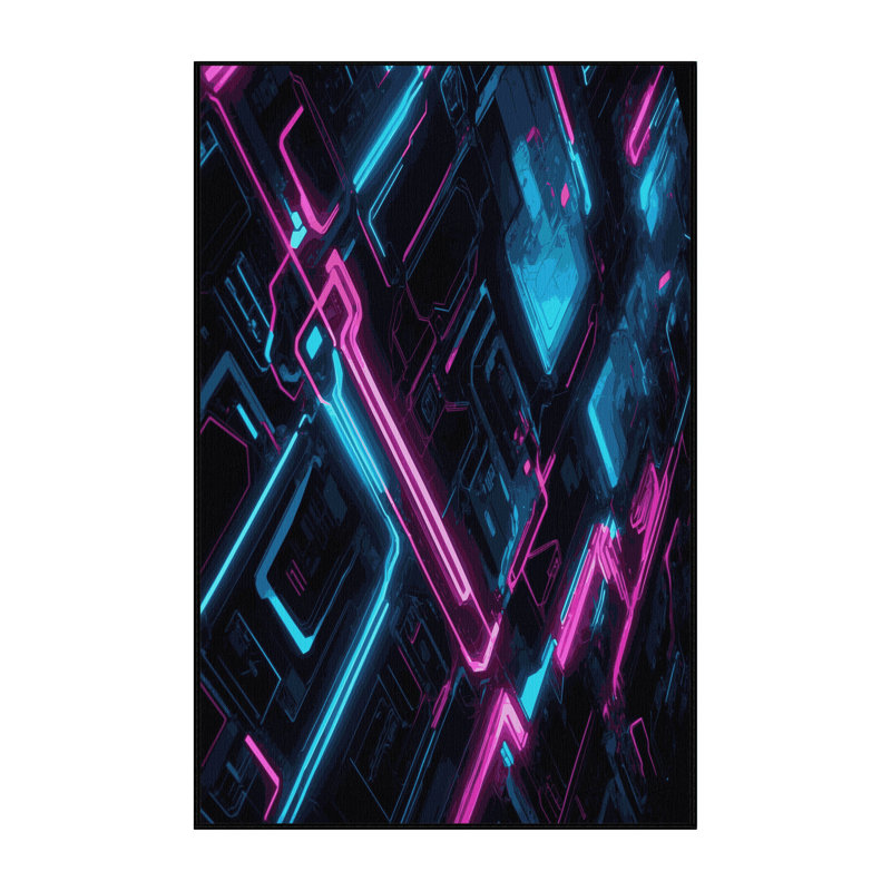 Chroma Dive Rug, Rectangle 4' x 6'