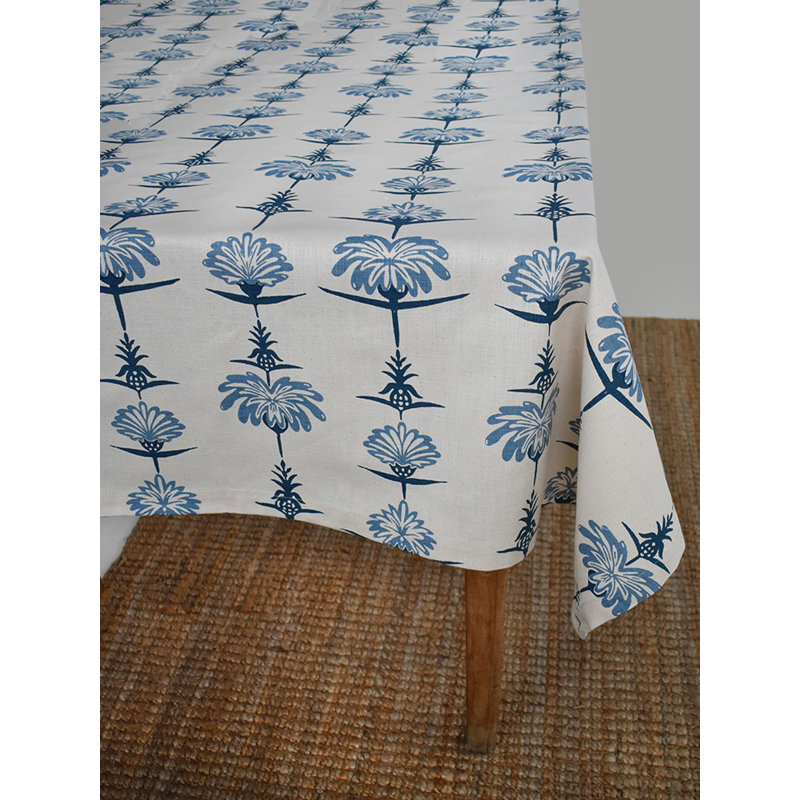 Nappe French Home, L 78 po x l 59 po, Indigo / ciel