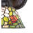 8" Wide Tiffany Rosebush Wall Sconce