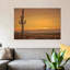 «Cactus Sunrise», reproduction de photo sur toile-74607867-74607865-74607866