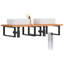 Brannin 115cm Solid Wood Bathroom Vanity Top-350904763