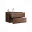 Wall Mount 30" Bathroom Vanity With Ceramic Sink With Three Faucet Holes, Large Storage Floating Bathroom Vanity For Modern Bathroom, One-Piece Sink Basin Without Drain, Pre-Assembled