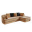 Canapé modulaire 106 po en tissu Teddy-2145230876-2145230878