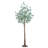 5ft. Lighted Artificial Eucalyptus Tree with 300 Warm White LED Lights