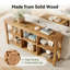 160cm Solid Wood Console Table