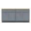 Base de meuble-lavabo double 78 po seulement-106891069
