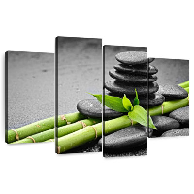 Harnek Spa Stones On Bamboo
