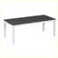 Ensemble de table de salle à manger extensible 78,1 pouces avec rallonge amovible 18 pouces Rustic-1100350998-1100350993
