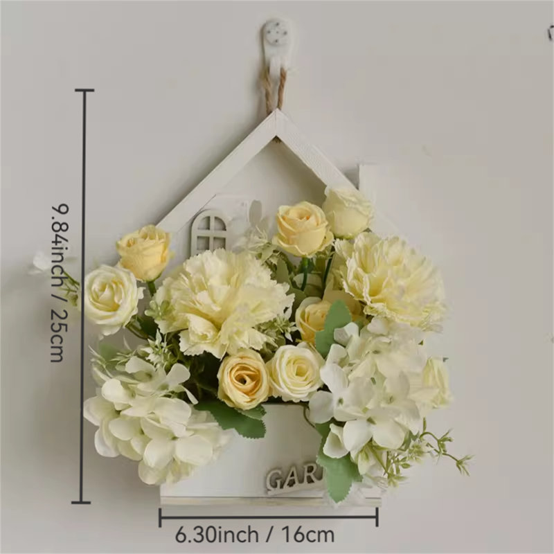 Wall-Mounted Artificial Flower
