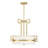 Matvejs 4 - Light Gold Unique/Statement Pendant