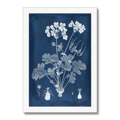Botanical In Indigo III by Vision Studio - Painting on Canvas