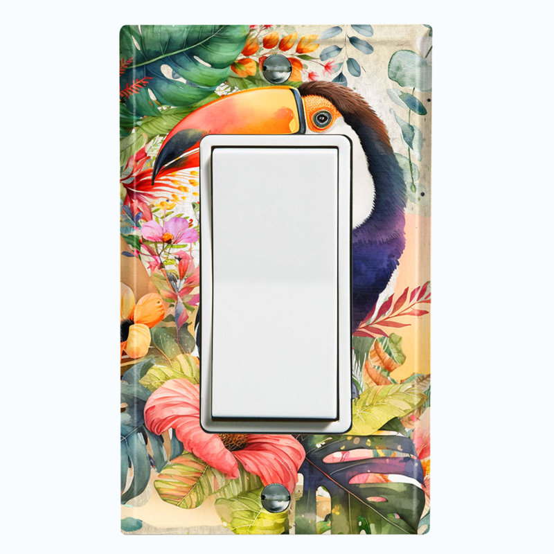 Plaque murale berçante Toucan