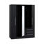 Raveaux 3 Door Manufactured Wood Wardrobe