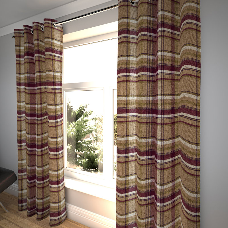 Cowles Blackout Curtain Pair, 116 W x 228 D cm