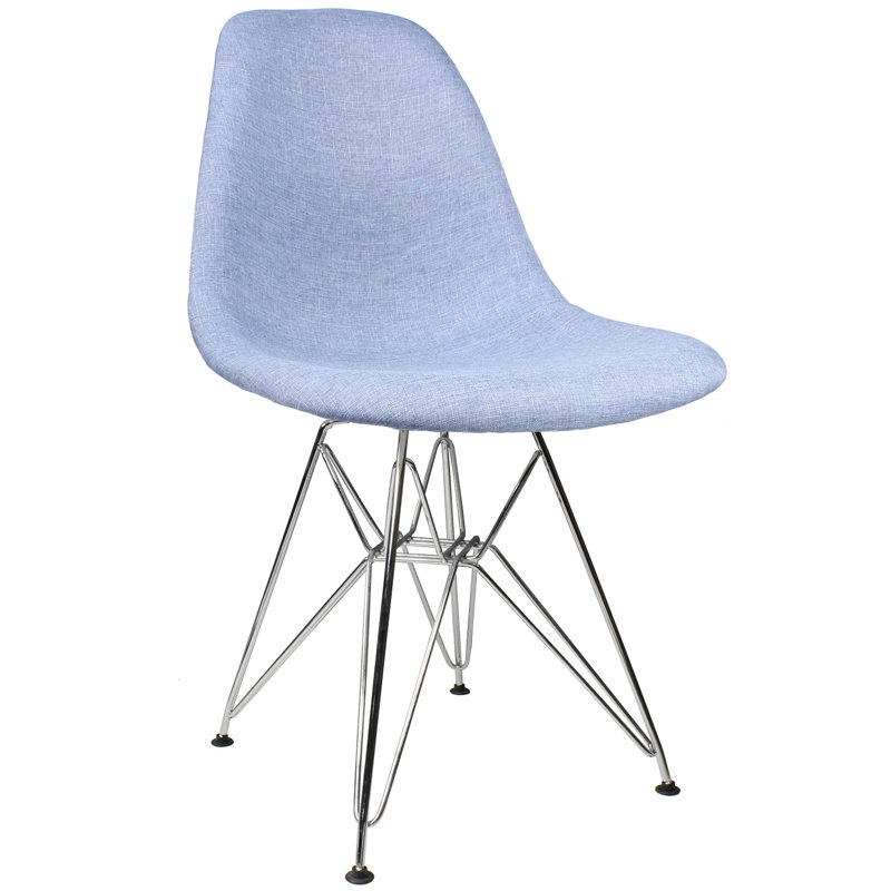 Chaise d'appoint Melli, Bleu