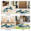  Tapis d'entrée antidérapant pour l'extérieur, 20 po x 32 po, queue de baleine-782534547-782534549