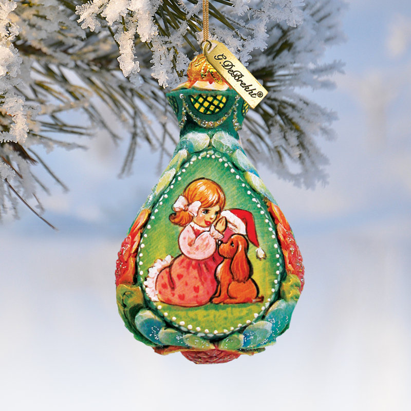 3'' Handmade Holiday Shaped Ornament