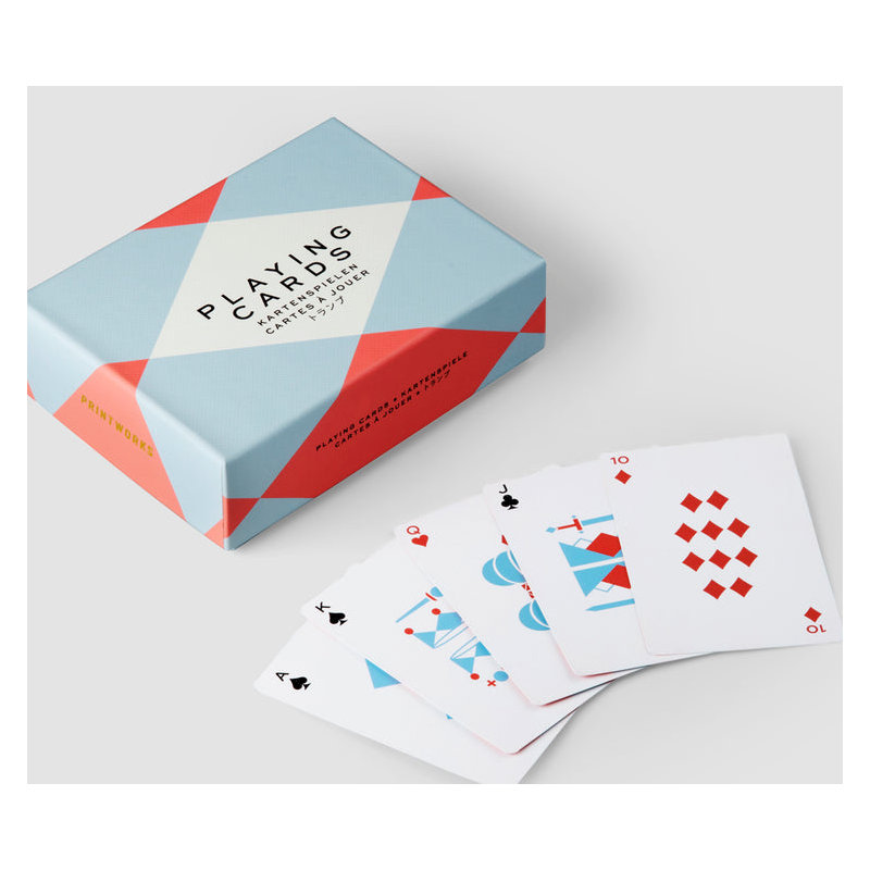 Jeu - Cartes à jouer doubles