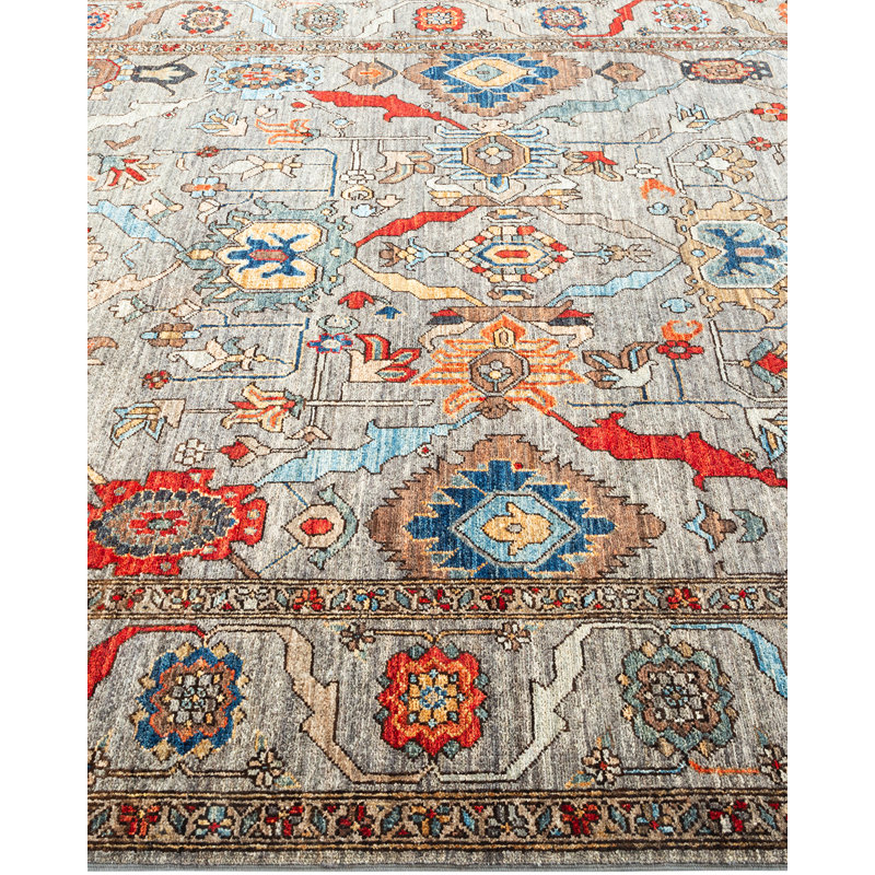 One-of-a-Kind 6'3" X 9' Hand Knotted Area Rug