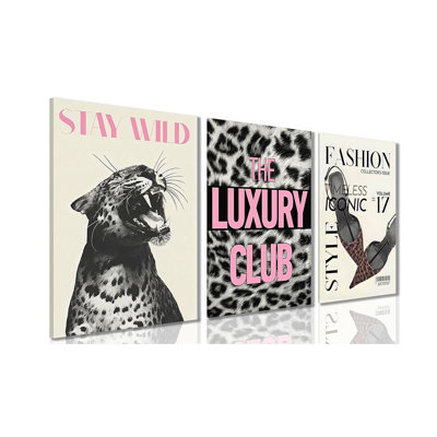 3 Piece Wrapped Canvas Print
