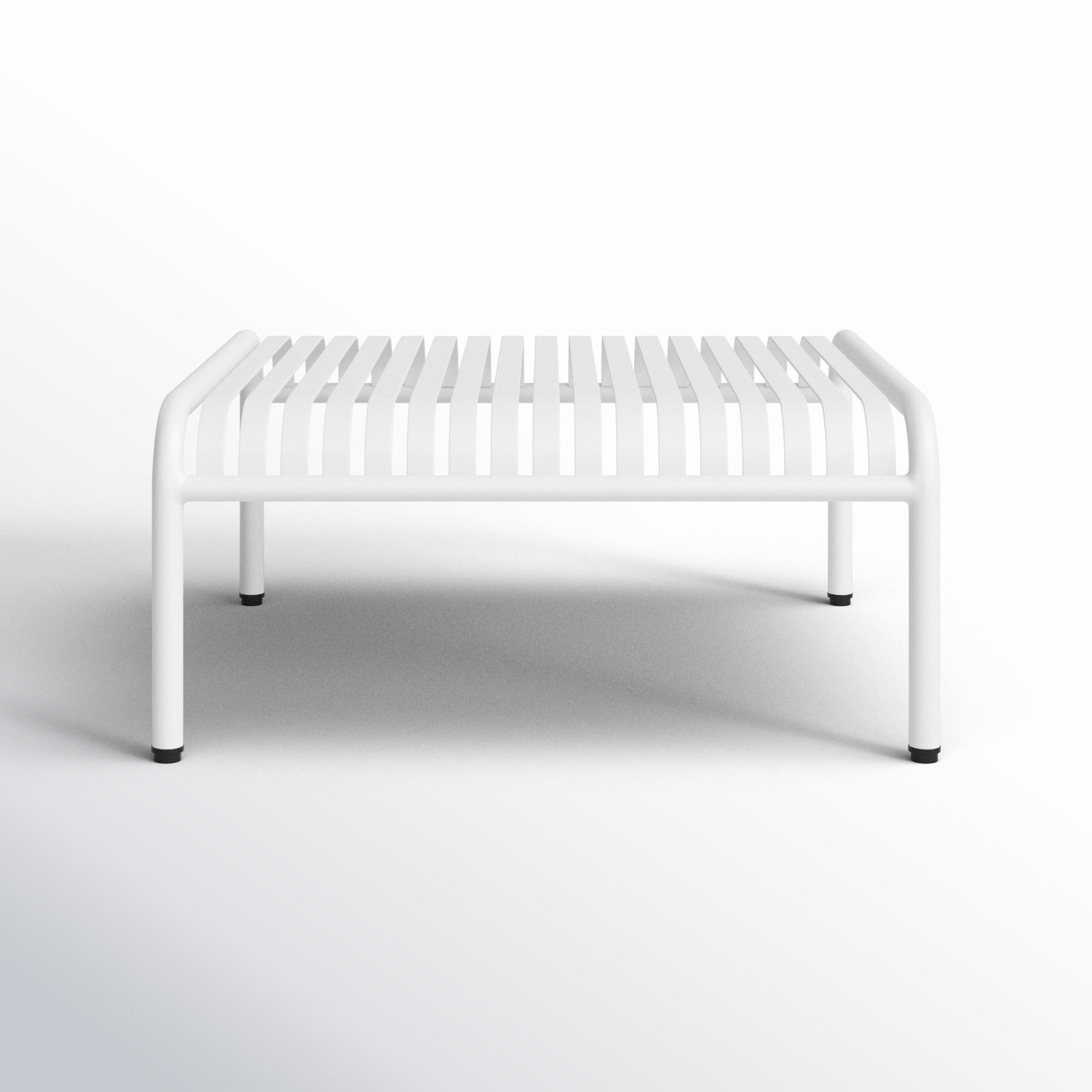 Winchester 35.5 " Patio Table, White