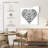 Hardie Folk Heart Black