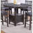 Practical Dining Table Dining Table Round Counter Height Dining Table With Shelve