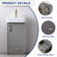 Ensemble de meuble-lavabo simple 18 po gris