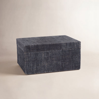 Raffia Decorative Box