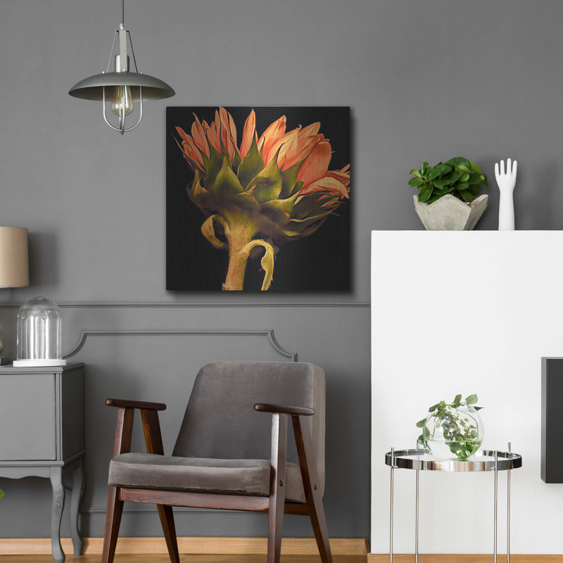Tournesol par Pamela Plummer, H 24 po x l 24 po