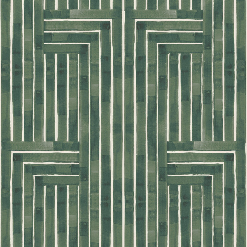 Organic Self-Adhesive Wallpaper Roll, Emerald, Peel & Stick