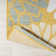 Zinnia Modern Floral Textured Weave Yellow/Cream Indoor/Outdoor Rug