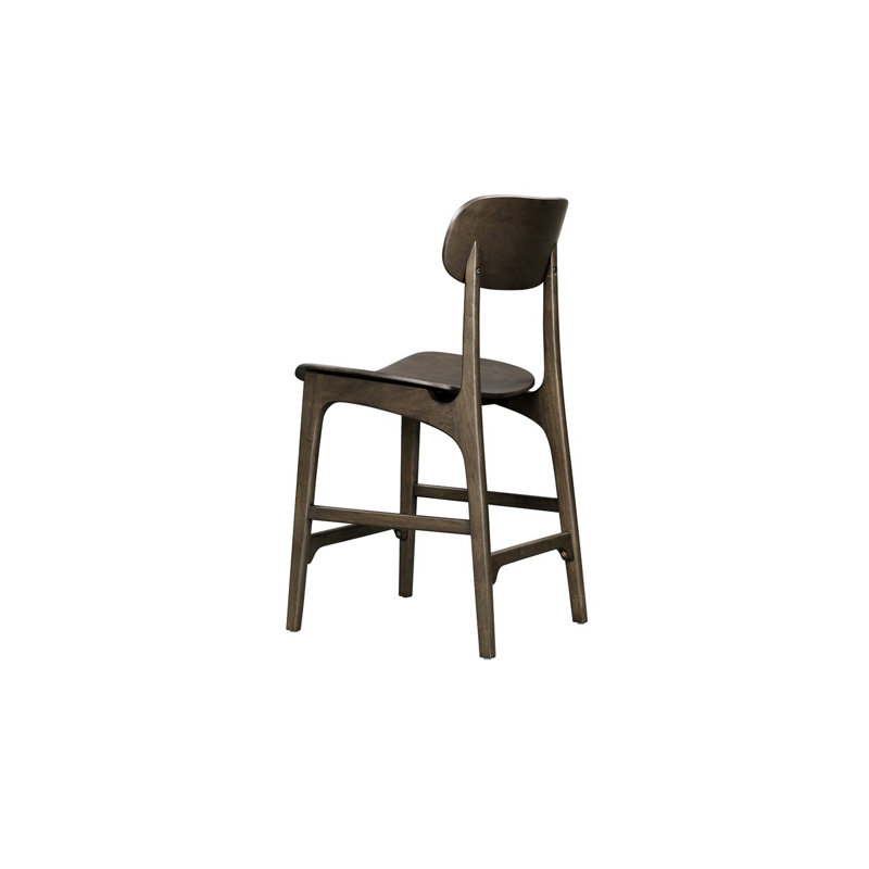 Tabouret Luzmarie, Gris foncé, Tabouret de comptoir (siège d’une hauteur de 24