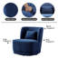 Prattsburgh 27.95" Wide Swivel Barrel Accent Chair-960719172