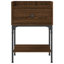 Shabari 40.5cm W Iron Bedside Table-1924250993-1889720837